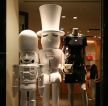 时尚现代风格服装店橱窗装修案例
