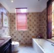 112平米房屋厨房卫生间瓷砖装修效果图