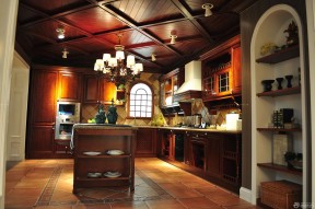 厨柜设计 美式乡村风格别墅