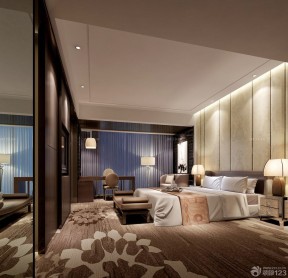 最新简欧风格快捷酒店房间设计图