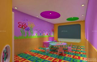 幼儿园10平米教室主题墙布置效果图