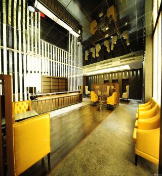 2023现代酒吧吧台高凳设计装修效果图大全