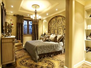 奢华欧式二手房卧室装修设计效果图