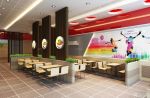 2023最新现代快餐店小餐桌设计图片