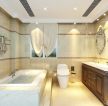 50平米小户型改两居欧式风格浴室装修效果图欣赏