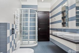 卫生间浴室不锈钢玻璃门设计图片