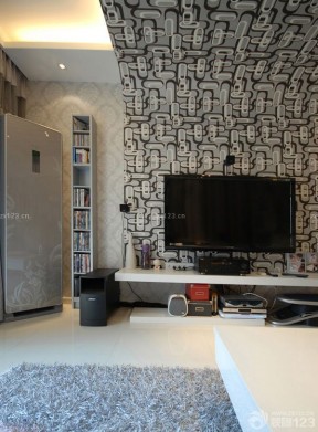 电视墙造型设计 客厅墙纸