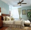 美式风格简单一室一厅卧室装修设计图