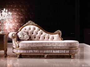 欧式豪华贵妃椅沙发效果图片