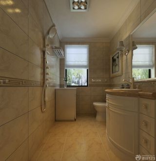 卫生间浴室家用储物柜设计图片