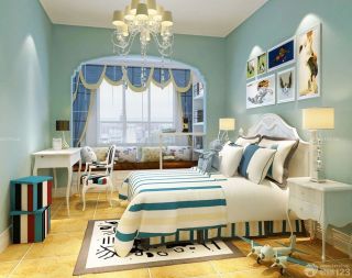 简单一室一厅儿童卧室装修设计图片 