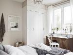 北欧风格小户型主卧室衣柜装修案例