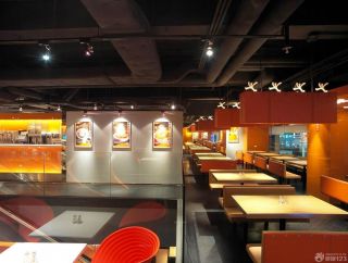 小型快餐店创意天花板设计大全