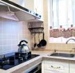 56平米简装小户型简欧风格厨房装修实景图