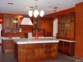 橱柜展厅设计  红木家具