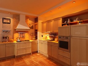 暖色调 厨房设计