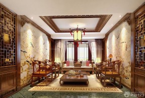 最新中式家装客厅明清古典家具设计图