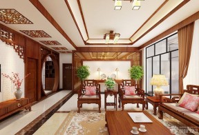 明清古典家具家装客厅设计案例