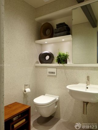 小户型家装厕所设计装修效果图
