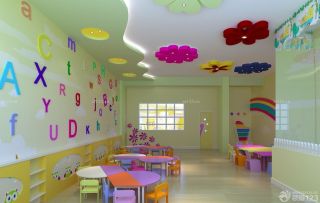 幼儿园教室布置设计效果图欣赏
