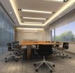 小型会议室办公室吊顶灯家具装修效果图