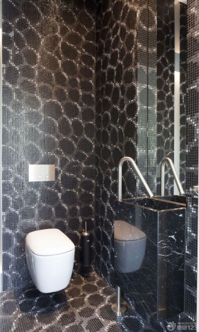 黑色瓷砖贴图 卫生间马赛克