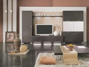 黑色瓷砖贴图 家装客厅设计