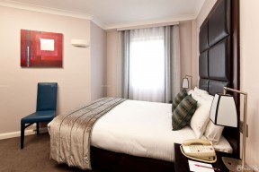 温馨小型宾馆客房装修设计效果图欣赏 