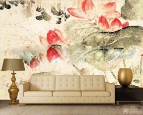 中式沙发背景墙 简约时尚装修风格