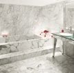 现代家装大理石包裹按摩浴缸装修效果图