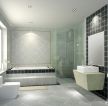 现代家装按摩浴缸设计案例