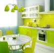 厨房绿色瓷砖墙面设计图
