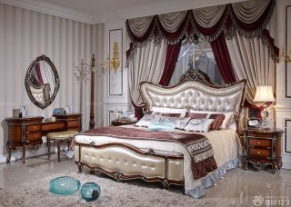 欧式古典家具法式宫廷床装修图片大全
