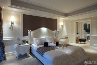 家装现代简约风格法式宫廷床装修设计图欣赏