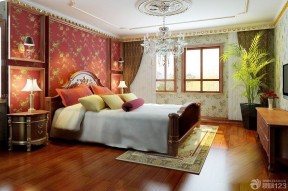 最新欧式风格12平米婚房卧室装修设计案例