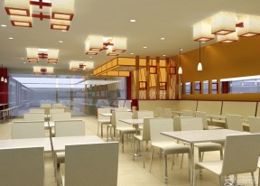 中式快餐店 中式装修风格