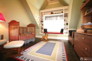 婴儿房木地板飘窗设计大全 