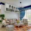 小户型室内创意设计地中海风格窗帘设计图 