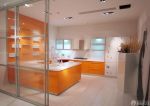 现代风格橙色橱柜设计效果图欣赏