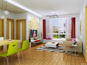 40平方单身公寓装修 小户型大客厅