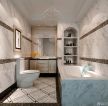 卫生间砖砌浴缸设计样板