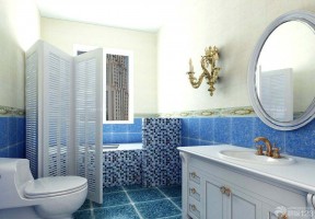 砖砌浴缸 地中海风格