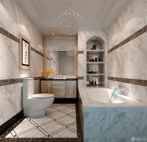 砖砌浴缸 卫生间设计