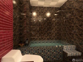 浴室小格子砖墙面设计图