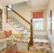 美式小别墅房屋楼梯设计图片欣赏