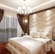 东南亚风格室内卧室窗帘搭配效果图