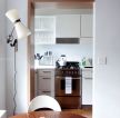 欧式二室一厅厨房门框造型效果图