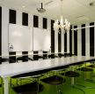 清新现代风格小型会议室布置案例