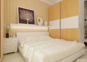 最新小卧室磨砂壁纸装修设计图片欣赏
