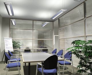 小型会议室布置桌椅布置效果图